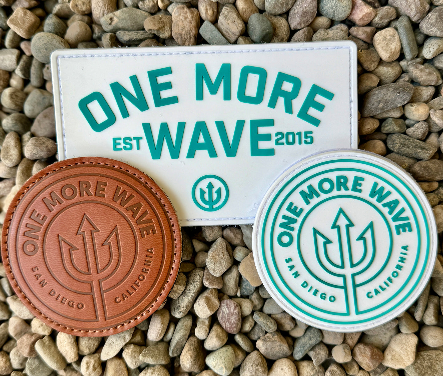 One More Wave PVC Patch 3"